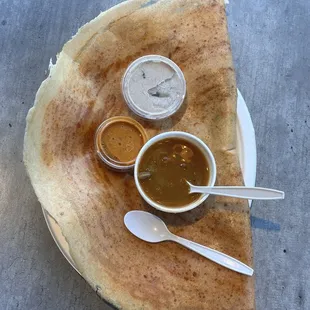 Mysore masala cheese dosa