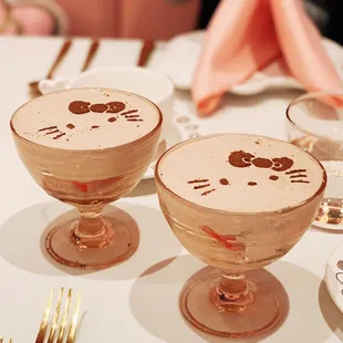 Afternoon tea: Fresh Fruit - Strawberries w/ fresh chocolate whipped cream, chocolate syrup