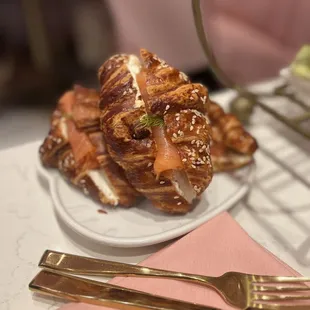 Smoked Salmon Croissant