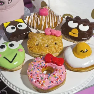 donuts, food, dough desserts