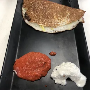 Complimentary Dosa was so delicious!