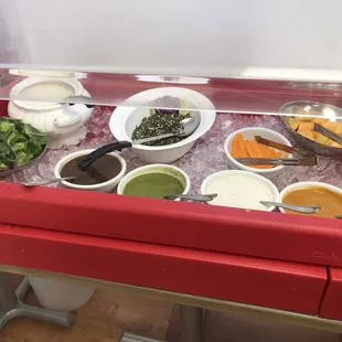 Buffet Relish &amp; Chutney Bar