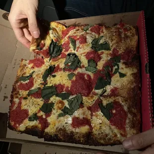Sicilian Pan Pizza