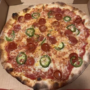 pizza, food