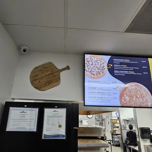 Cutting board for slice size