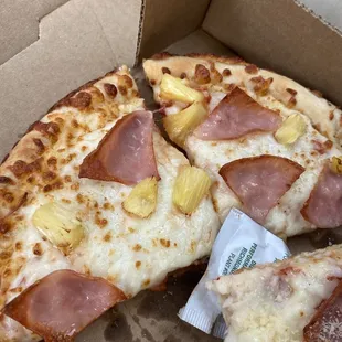 Hawaii! With Canadian bacon /personal size
