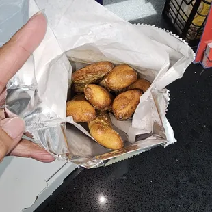 Crispy breadsticks