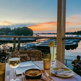 The atmosphere is incredible here. I sat on the balcony and watched the sunset and there was a light, refreshing breeze.