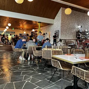 Dining room.... Very mid century