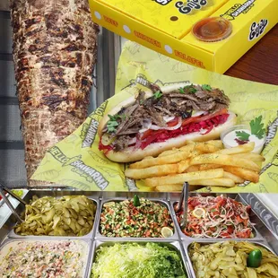 Beef Shawarma Baguette
