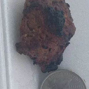 Tiny piece of Kabob meat