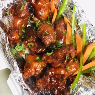 BBQ  chicken wings