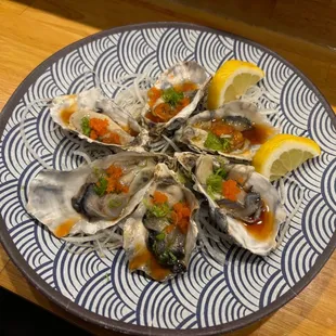 Fresh Oyster Plate