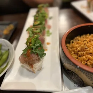 C7. Spicy Albacore Roll(5pcs)