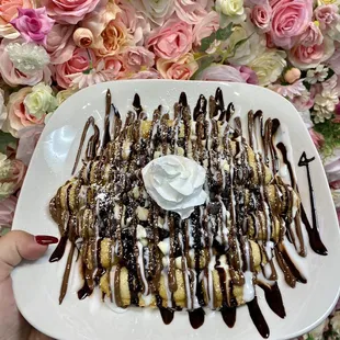 Tuxedo waffle