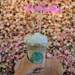 Vanilla frappe