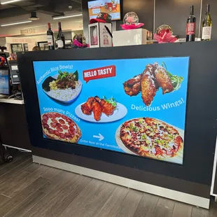 sushi and sashimi, interior