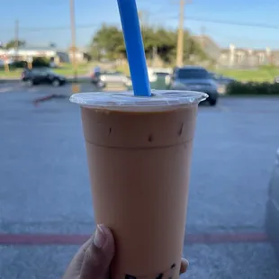 Thai Tea with boba