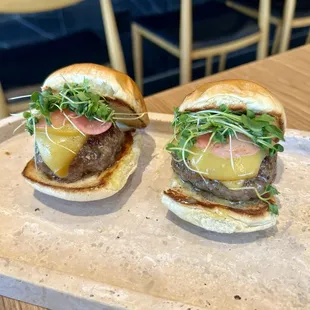 Wagyu sliders