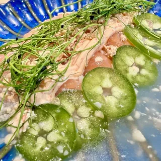 Garlic Salmon Carpaccio