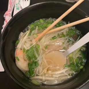 Grilled Shrimp Pho