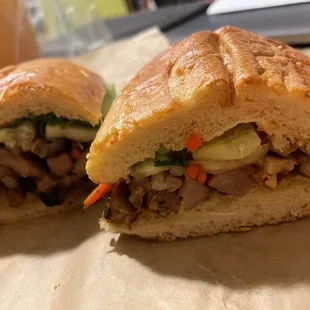 Bahn Mi Sandwich