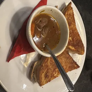 Triple Layer Grilled Cheese