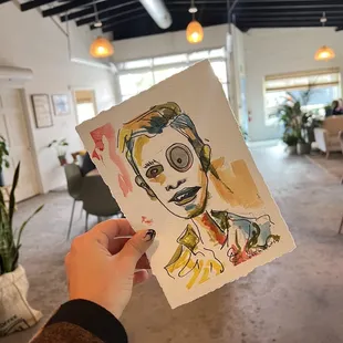 Artist pop-up event