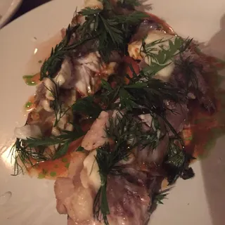 Monkfish for 2, Carrot, Dill