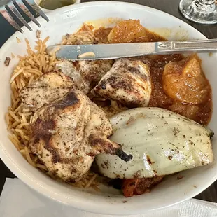 Chicken Kabob Bowl