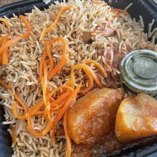 Kabuli with Boneless Chicken Bowl