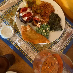 A delightful takeout birthday dinner ! So delicious!