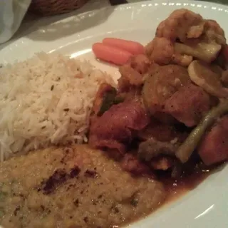 Vegetarian Kourma Challow