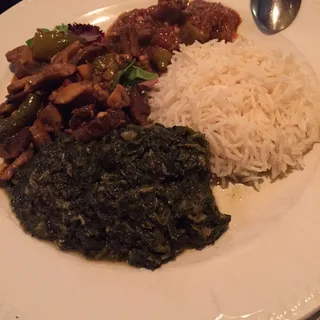 Vegetarian Sabzi Challow