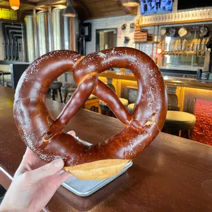 Famous Bavarian pretzel