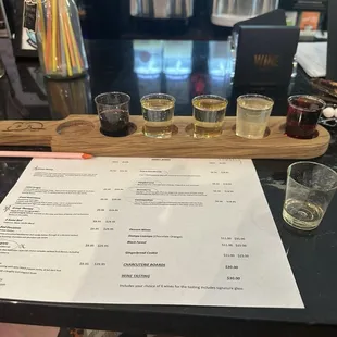 Wine flight