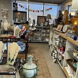 Treasures Thrift Store which helps fund the Help &amp; Hope Center community services