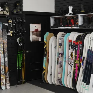 Ski and snowboard shop