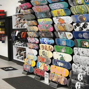 skateboard decks