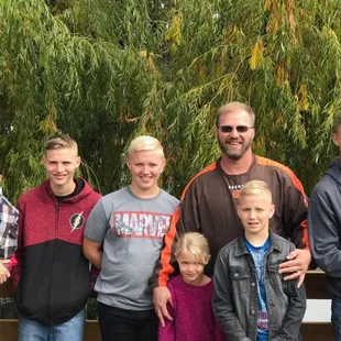 Dr. Williams and family