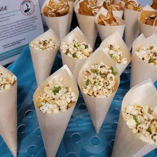 Perfect pairing for your catering, Helpings Café Famous House Chips &amp; Popcorn get yours at Helpingscafe.org