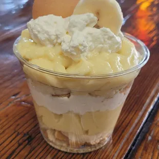 Grab &amp; Go your Banana Pudding. Freshly Made by our talented Pastry Chef. They go fast!!