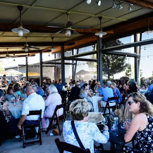 Wine Club Event in Pavilion