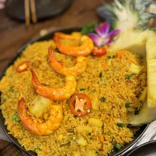 Seafood fried rice