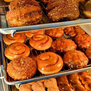 a variety of doughnuts
