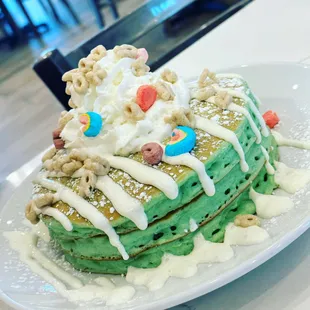 Lucky Charm Pancakes