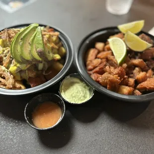 Cuban Salchipapa &amp; Housemade Chicharrones