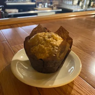 Banana nut muffin