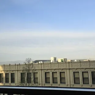 outside