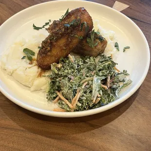 Pork Belly with Mashed Potatoes